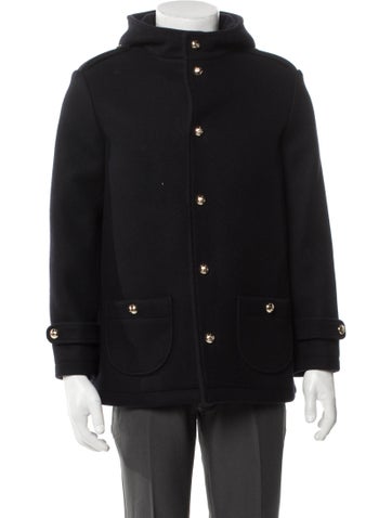 Celine Outerwear Wool Peacoat M