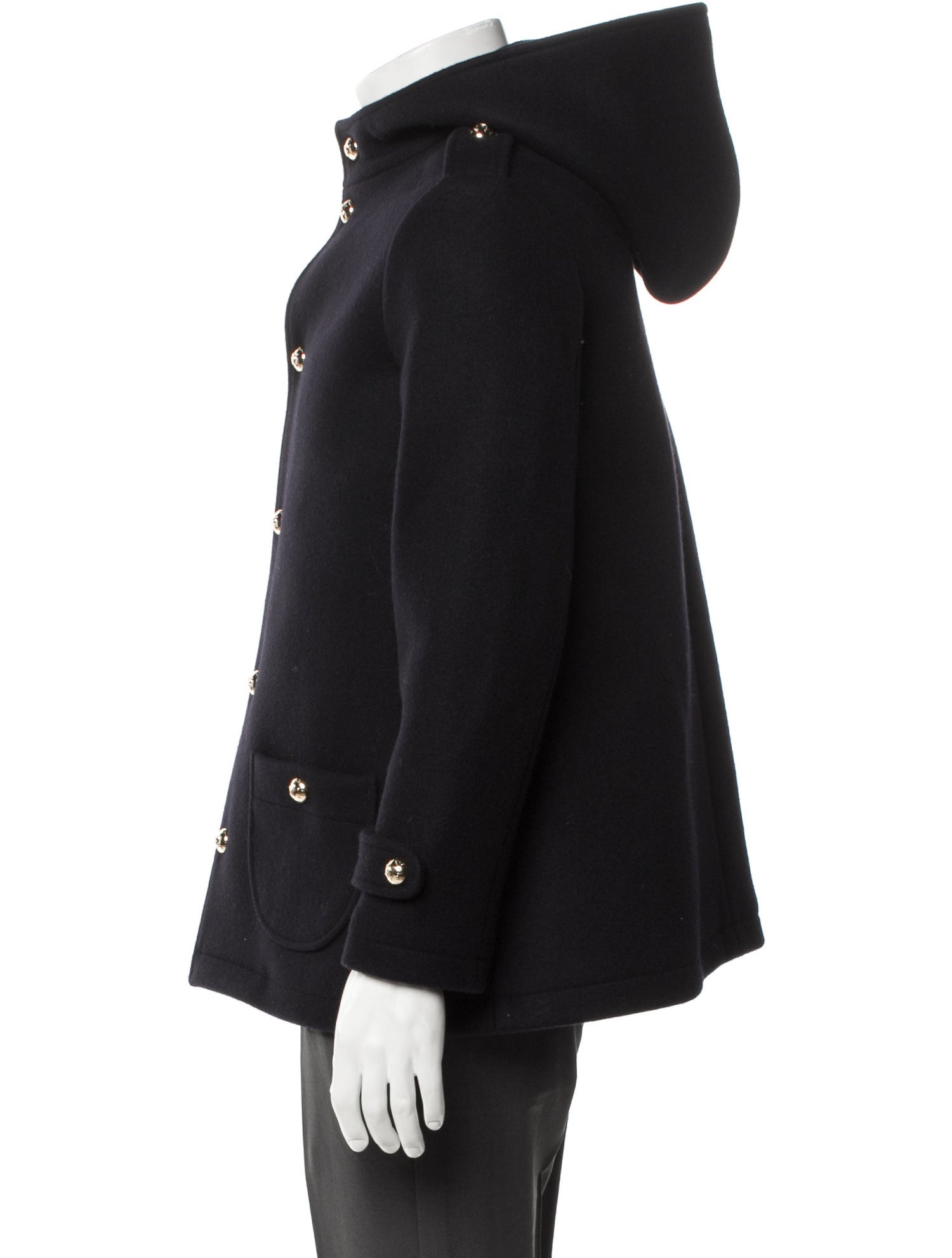 Celine Wool Peacoat