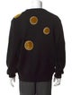 Celine Wool Polka Dot Print Pullover
