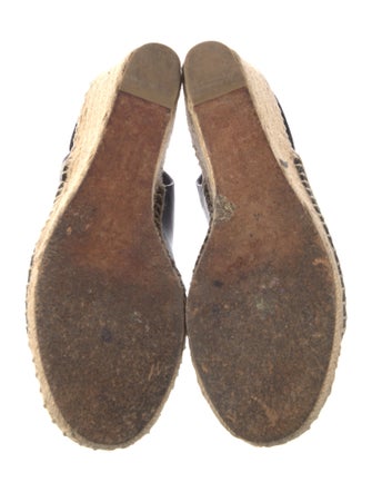 Celine Leather Espadrilles