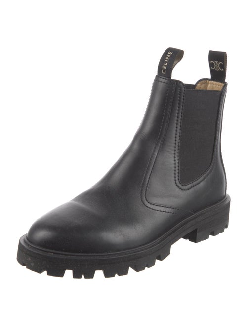 Celine Leather Chelsea Boots