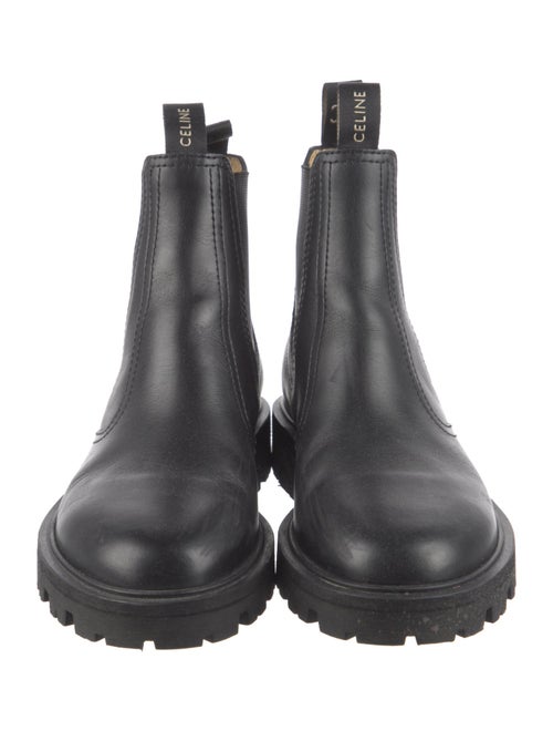 Celine Leather Chelsea Boots