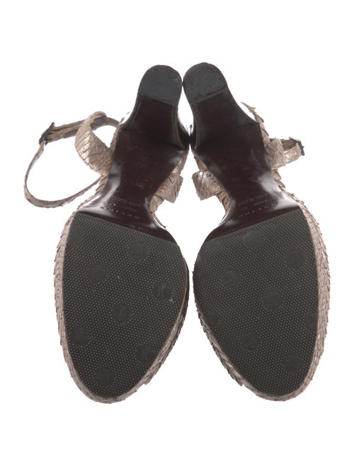 Celine Python Sandals