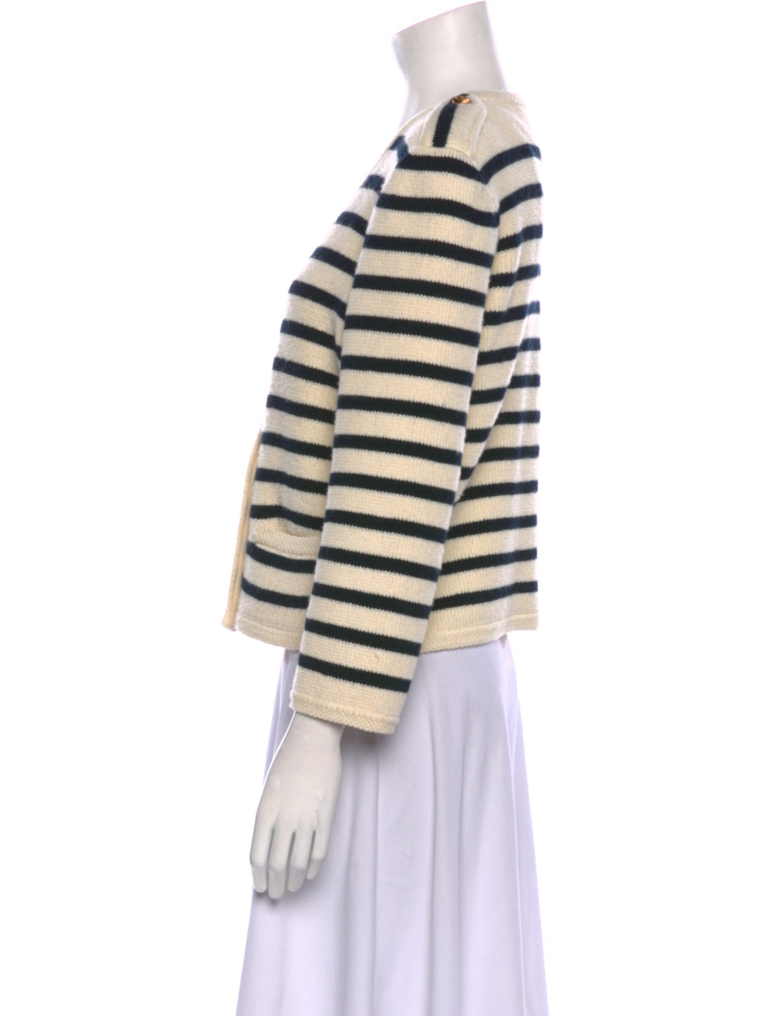 Celine Wool Striped Sweater