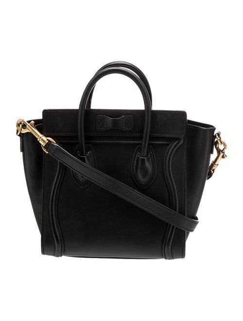 Celine Leather Luggage Nano