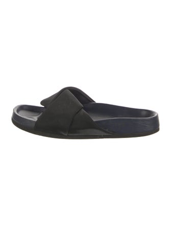 Celine Grosgrain Trim Slides