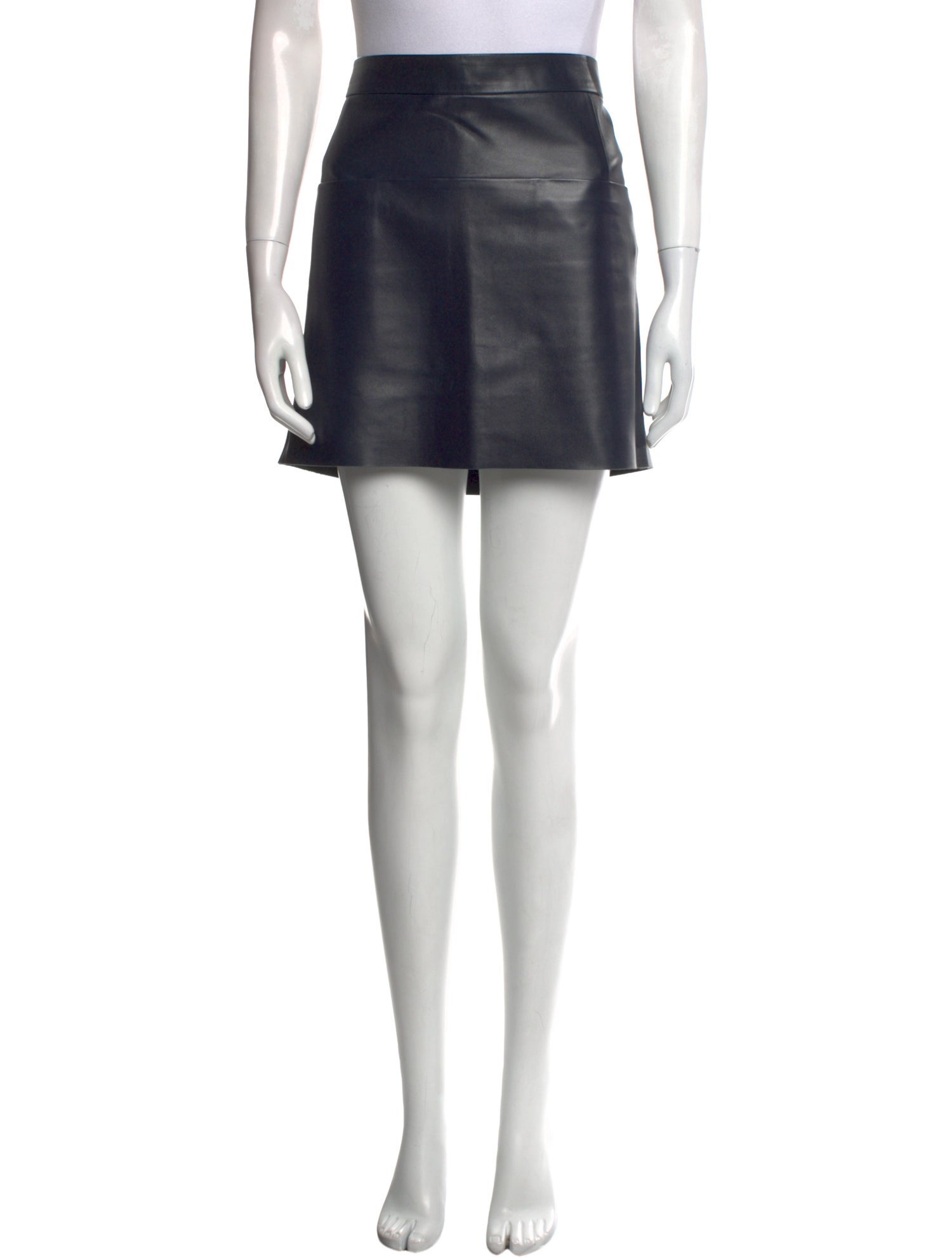 Celine Leather Mini Skirt