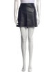 Celine Leather Mini Skirt