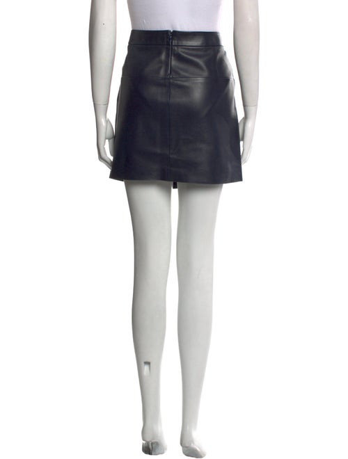 Celine Leather Mini Skirt