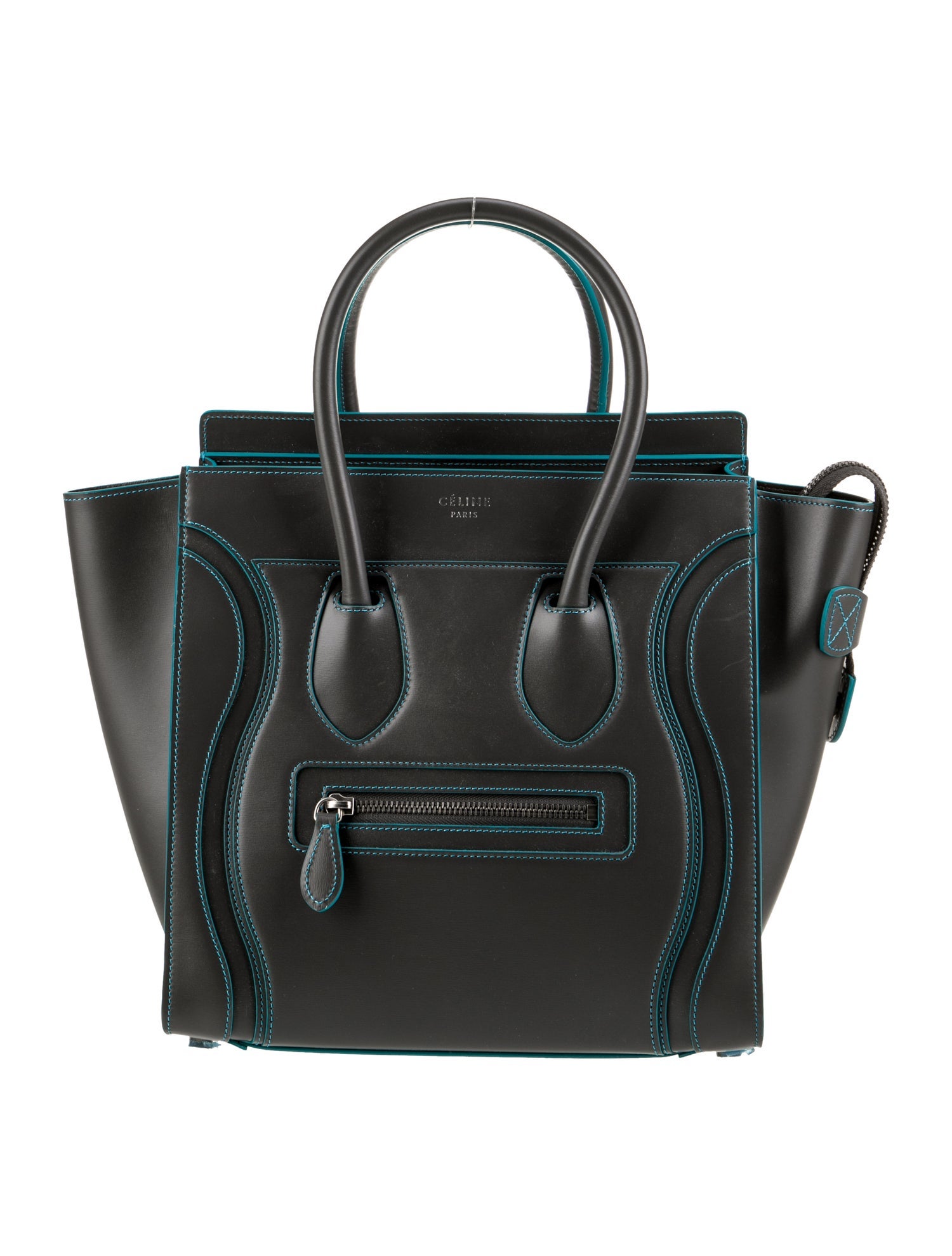 Celine Leather Micro Luggage