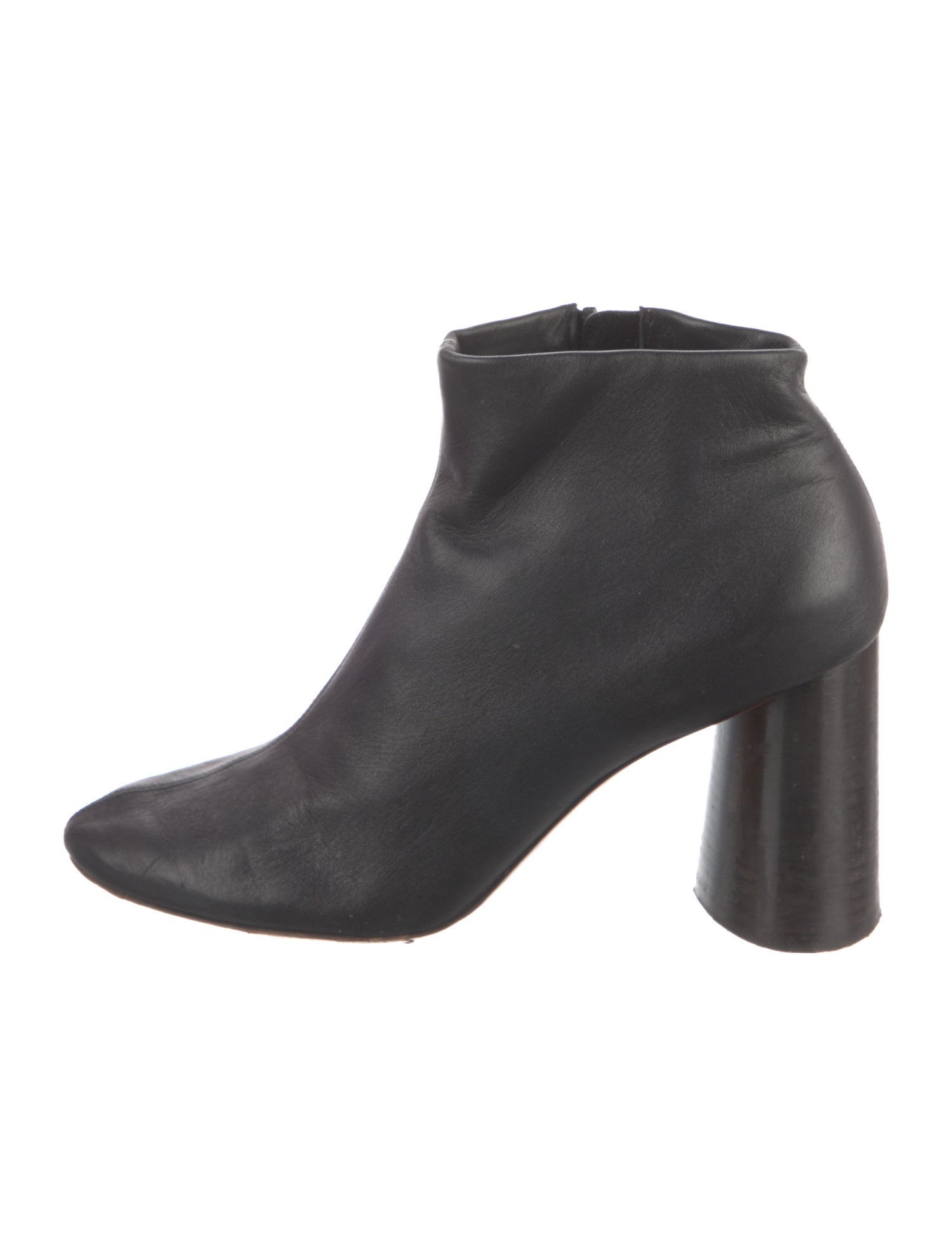 Celine Elliptic Leather Boots