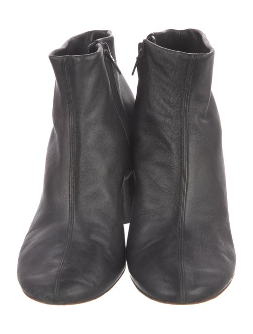 Celine Elliptic Leather Boots