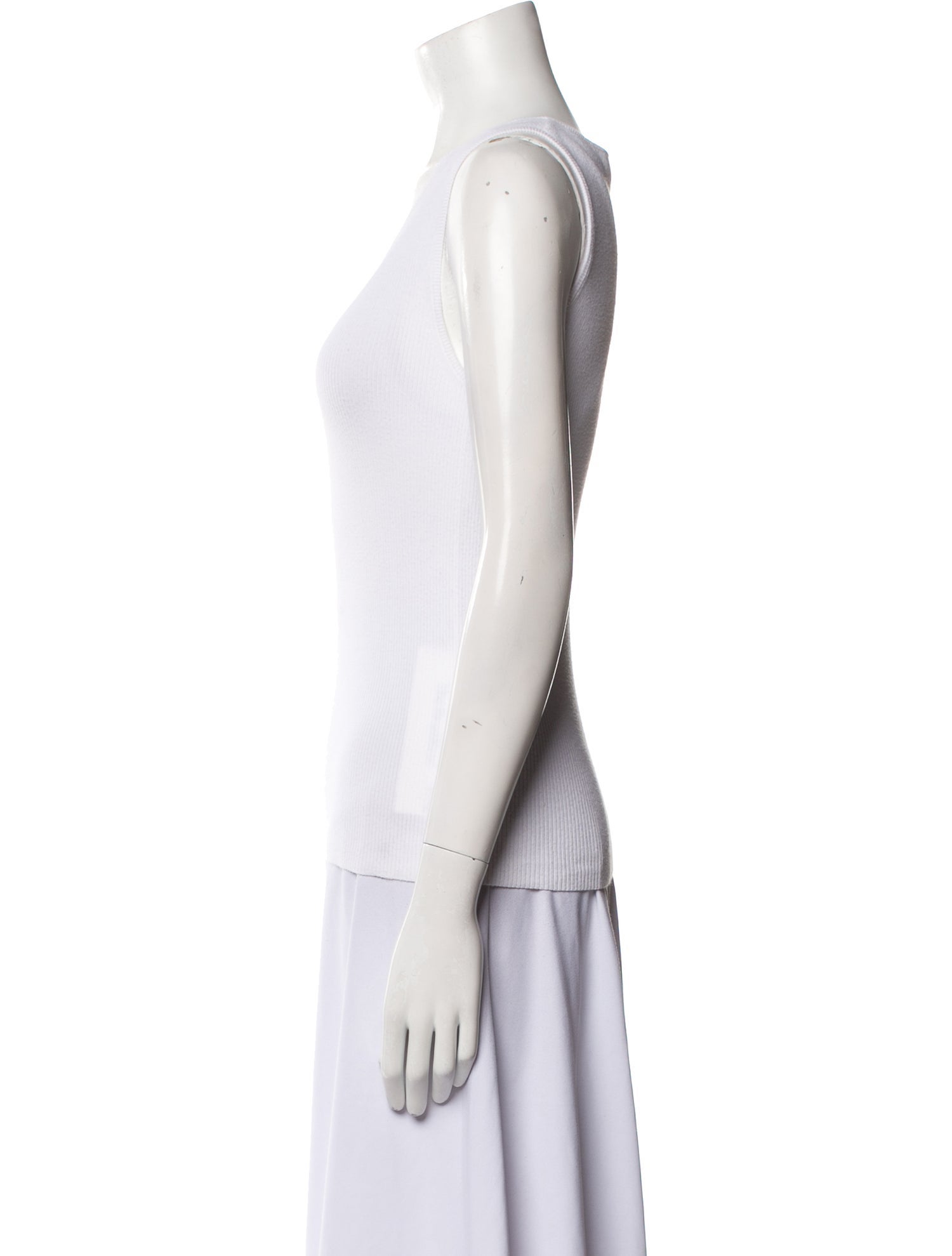 Celine Wool Scoop Neck Top