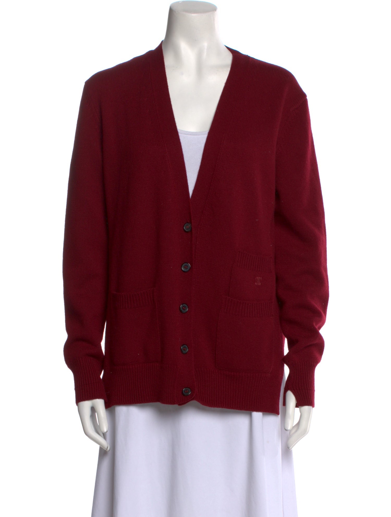 Celine Cashmere V-Neck Sweater