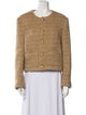 Celine Wool Tweed Pattern Evening Jacket