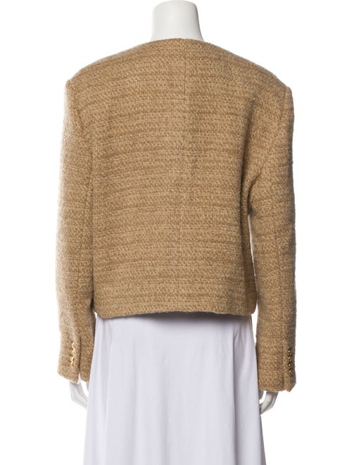 Celine Wool Tweed Pattern Evening Jacket