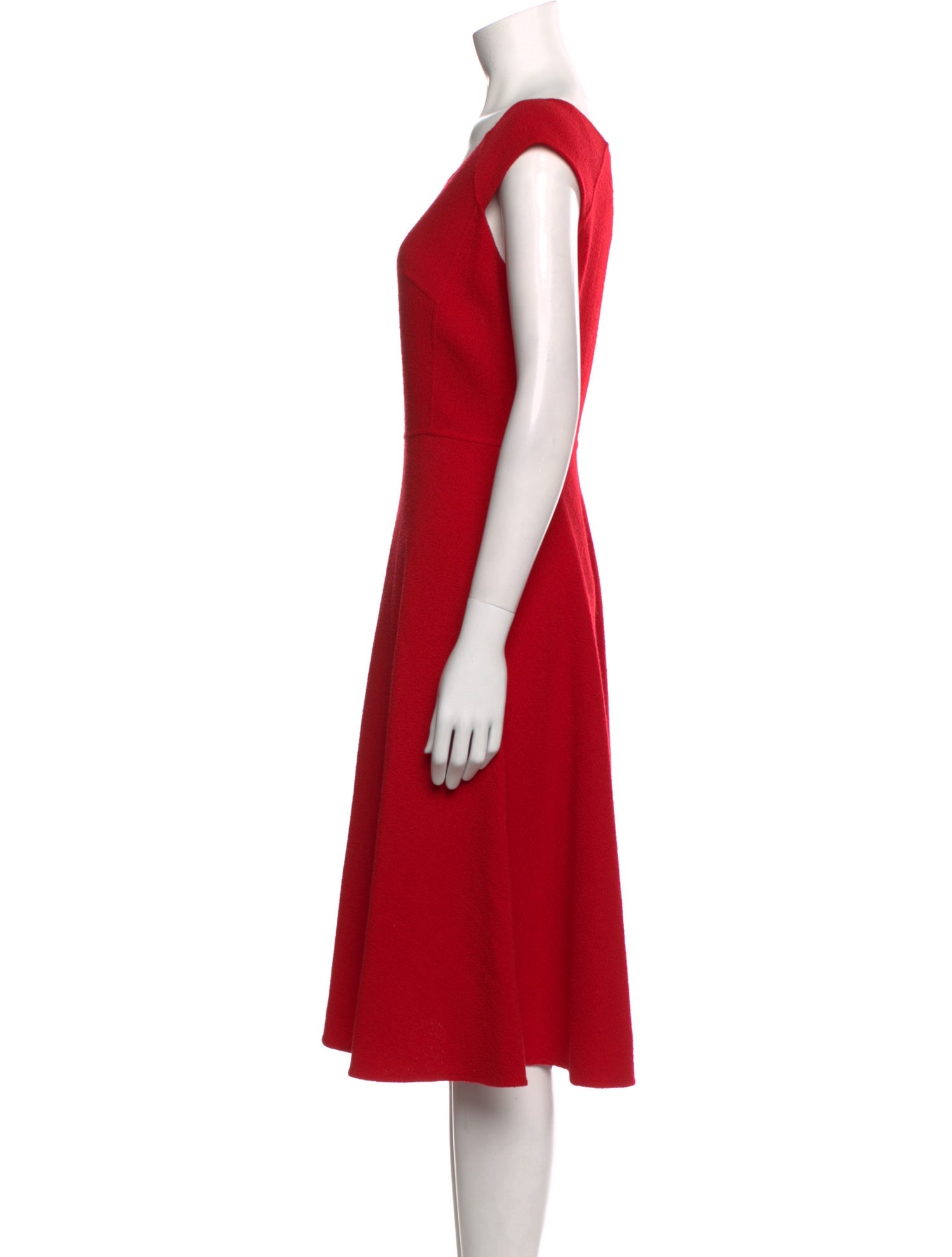 Celine Virgin Wool Midi Length Dress