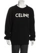 Celine Wool Graphic Print Pullover