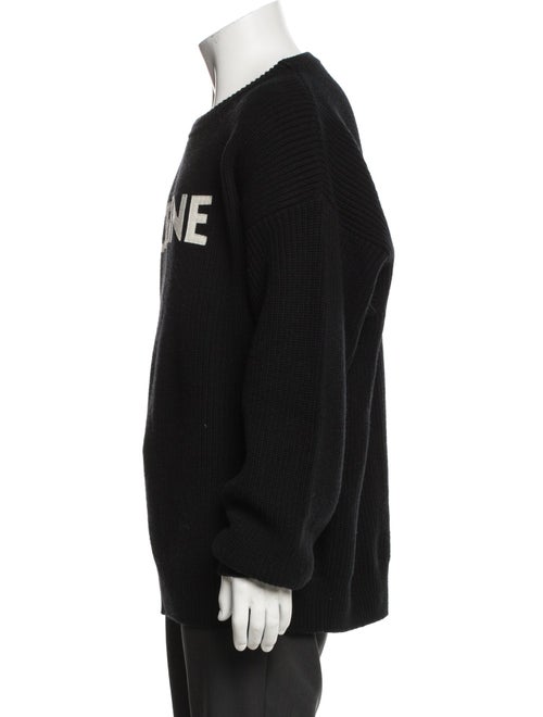 Celine Wool Graphic Print Pullover