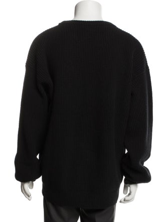 Celine Wool Graphic Print Pullover