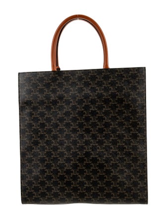 Celine Triomphe Vertical Cabas Large