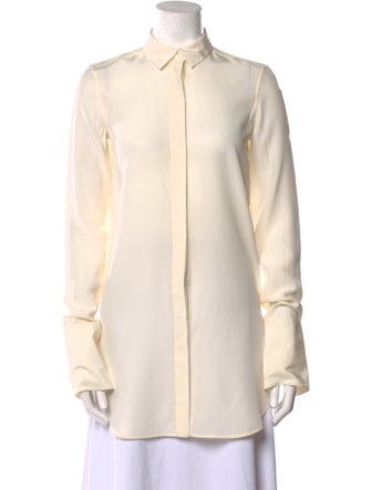 Celine Silk Long Sleeve Tunic
