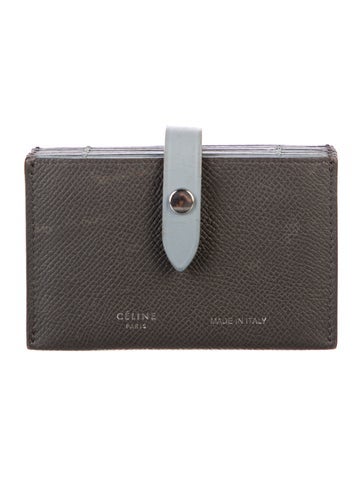 Celine Wallets Leather French Purse