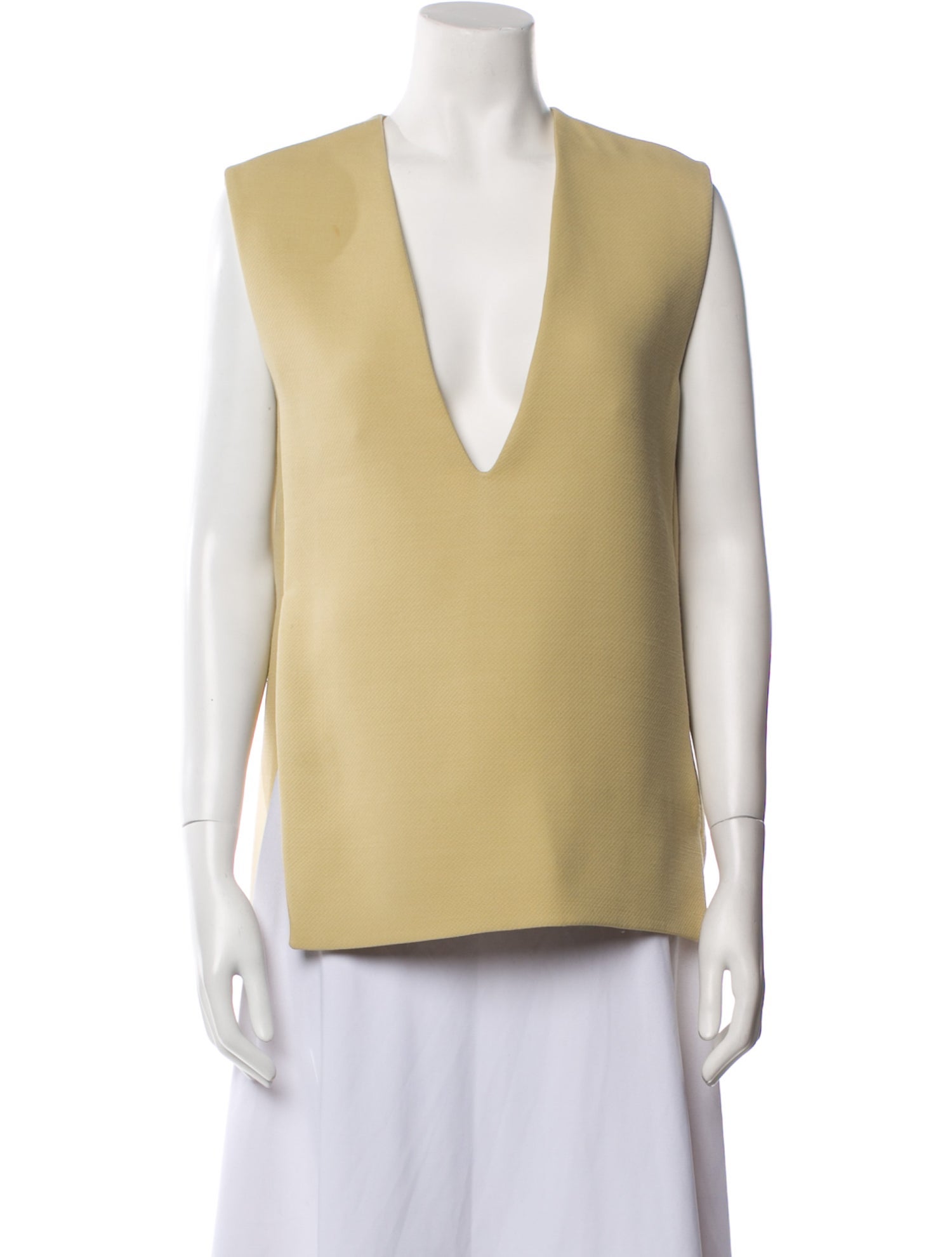 Celine V-Neck Sleeveless Top