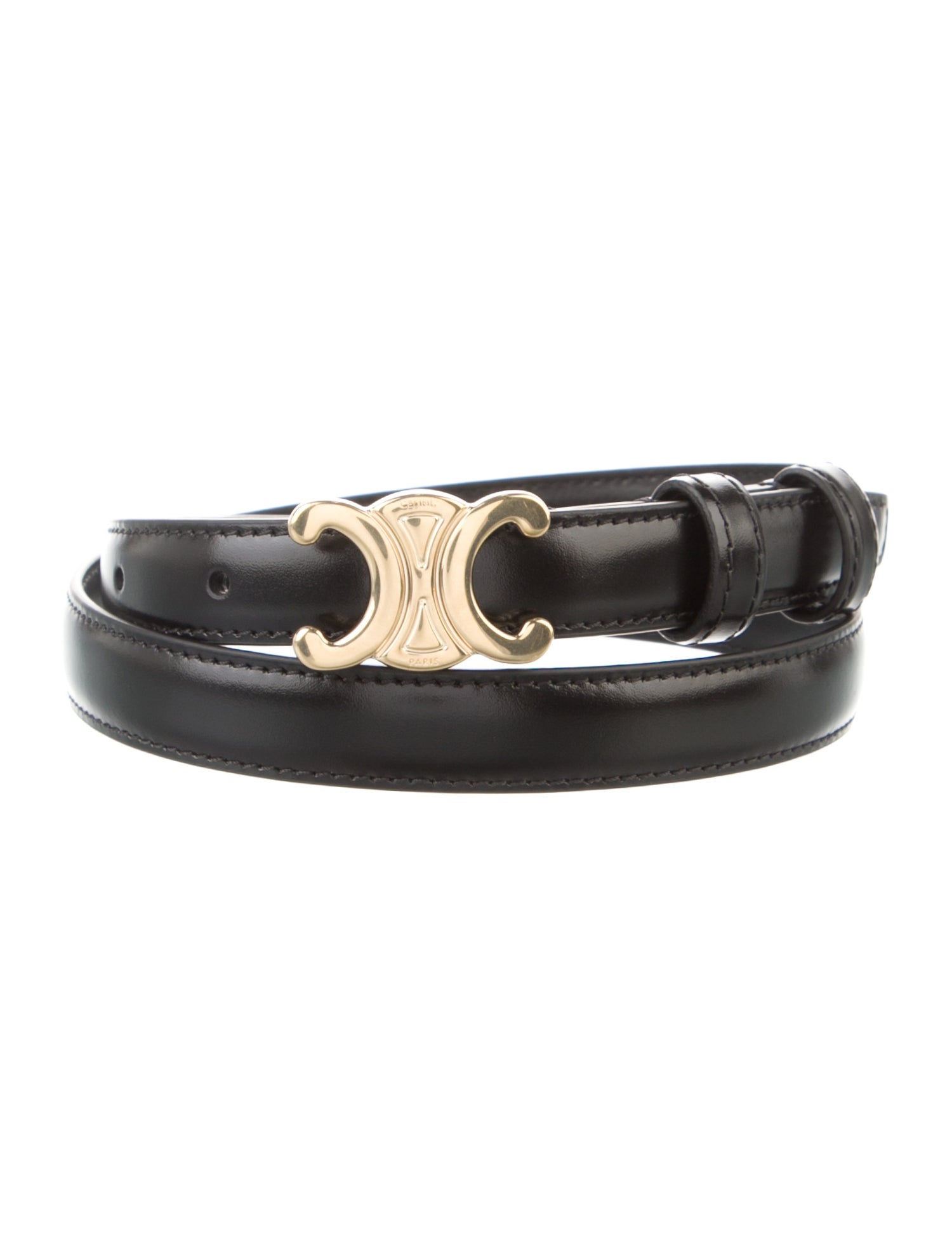 Celine Skinny Leather Waist Belt w/ Tags
