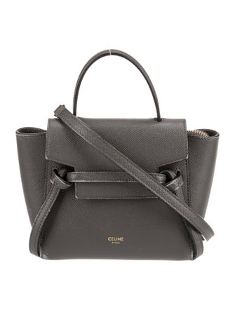 Celine Leather Belt Bag Pico