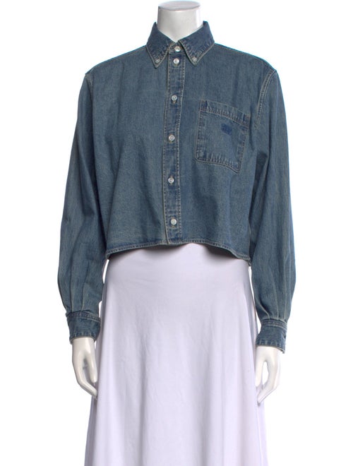 Celine Long Sleeve Crop Top