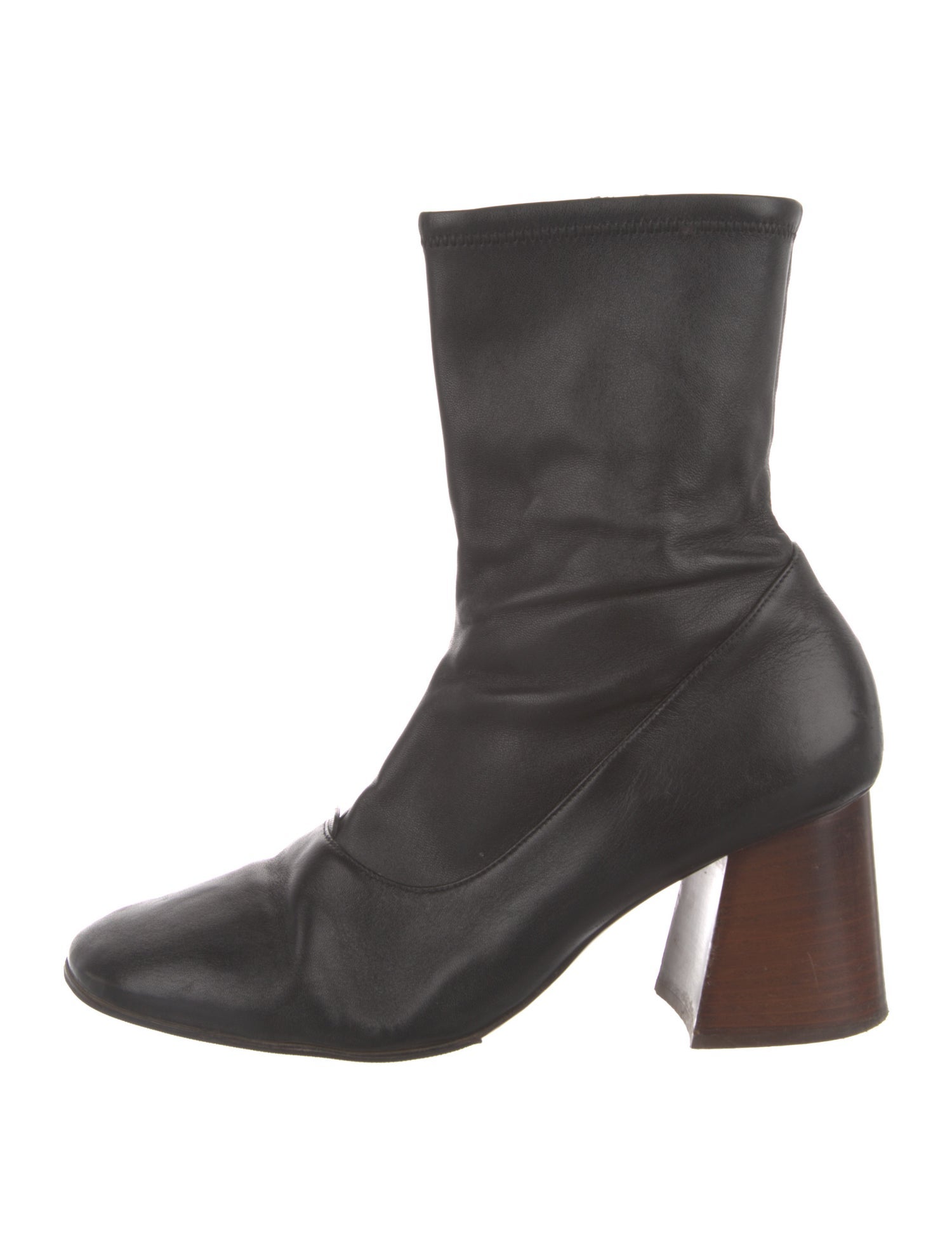 Celine Leather Sock Boots