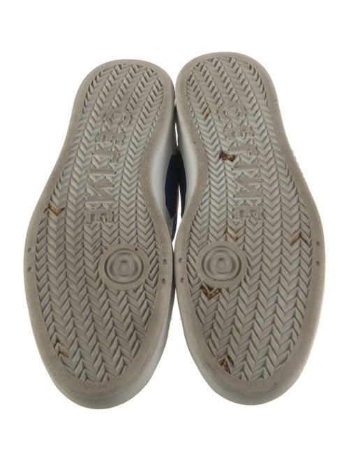 Celine Leather Colorblock Pattern Sneakers