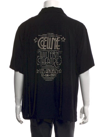 Celine Printed Short Sleeve Shirt