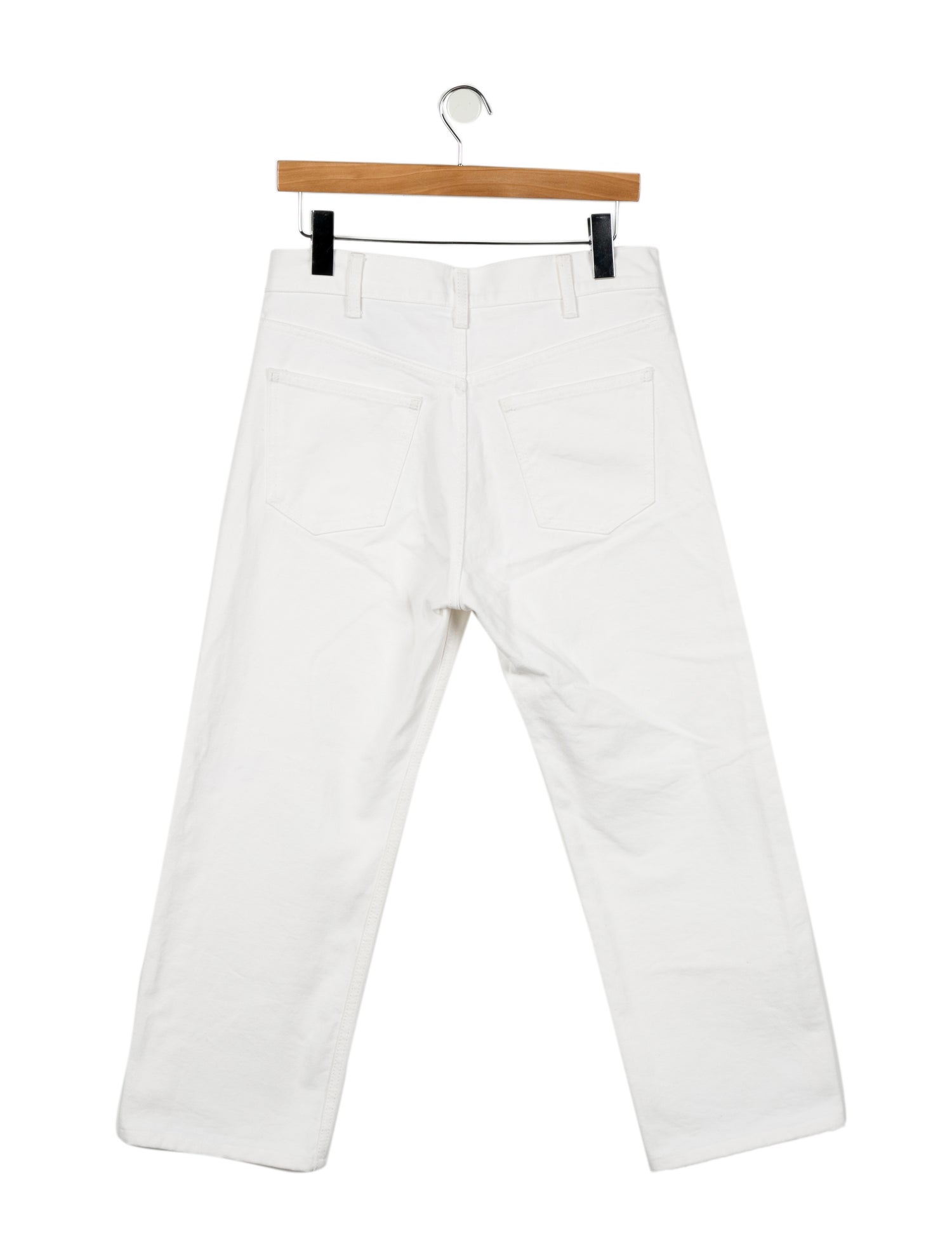 Celine Mid-Rise Wide Leg Jeans