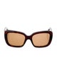 Celine Square Tinted Sunglasses