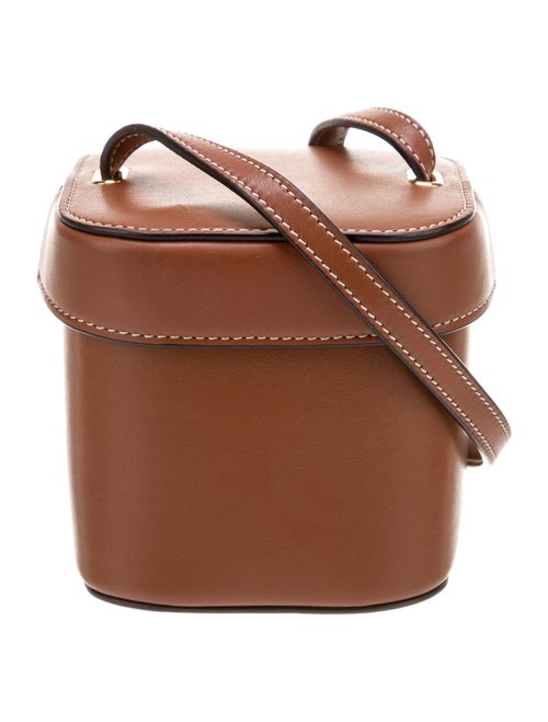 Celine Leather Triomphe Box Bag Small