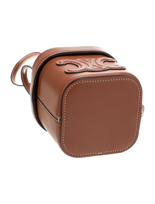 Celine Leather Triomphe Box Bag Small