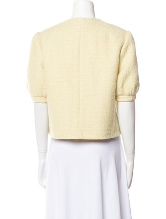 Celine Wool Tweed Pattern Evening Jacket