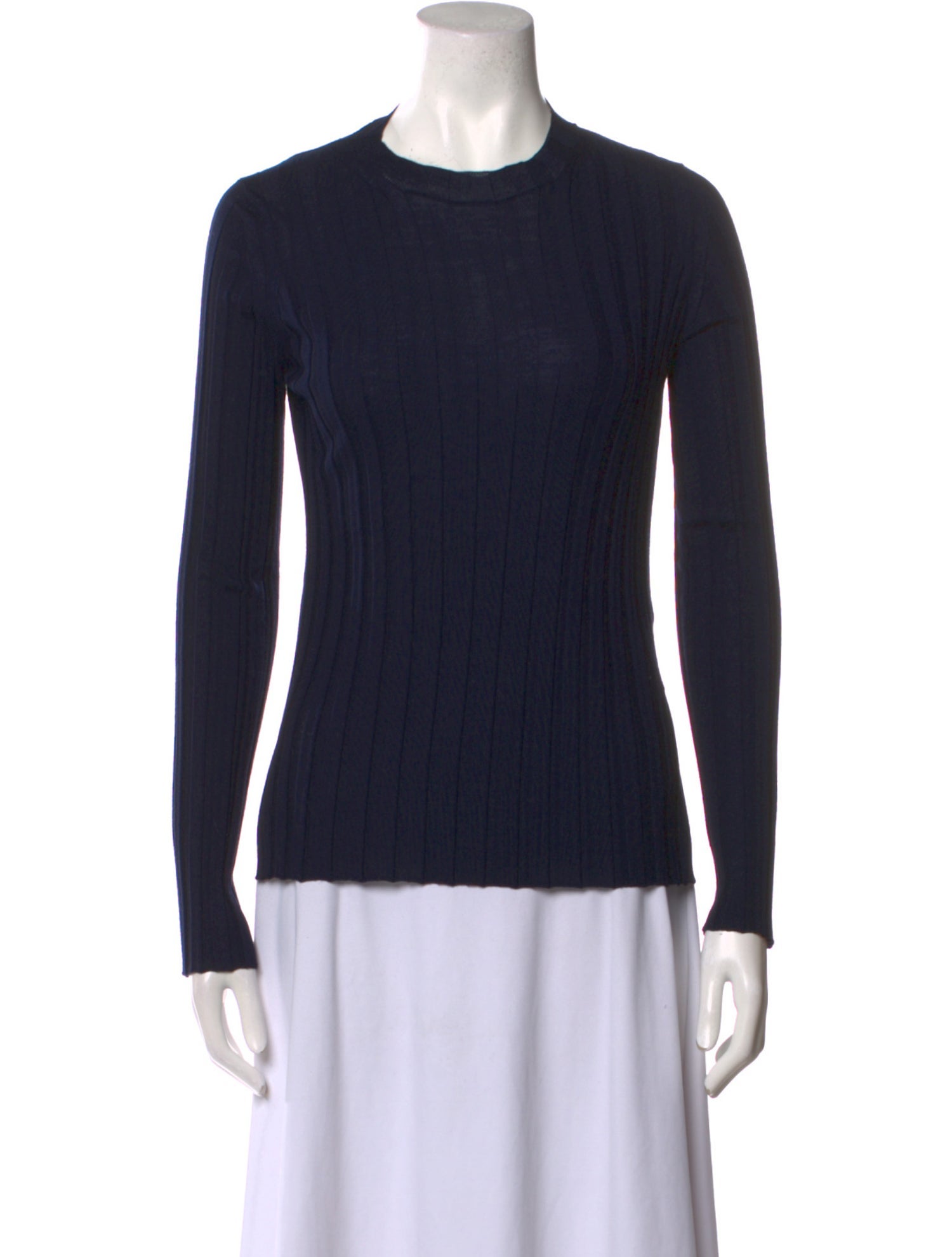 Celine Wool Crew Neck Top