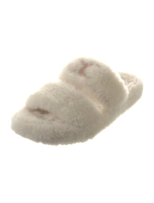 Celine Fur Slides