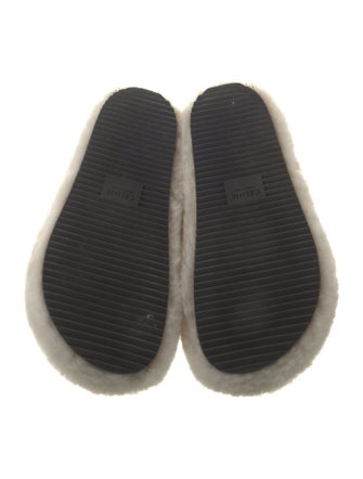 Celine Fur Slides