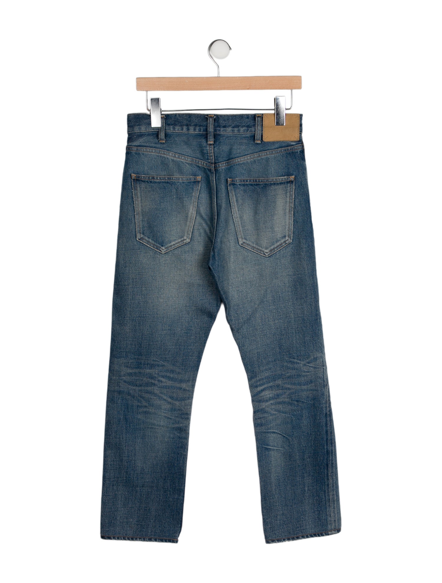 Celine High-Rise Straight Leg Jeans