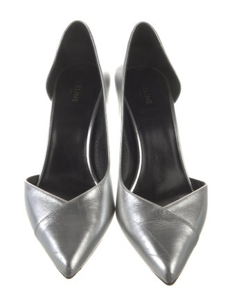 Celine Leather D'Orsay Pumps