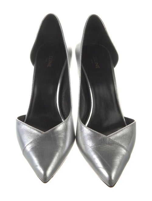Celine Leather D'Orsay Pumps