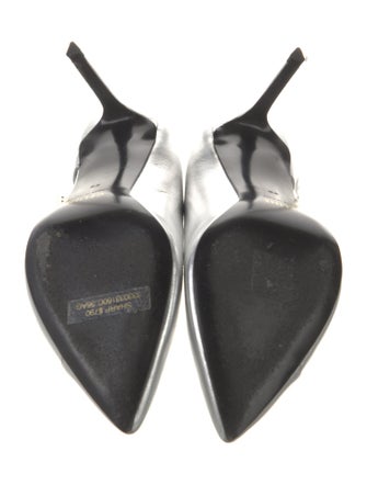 Celine Leather D'Orsay Pumps