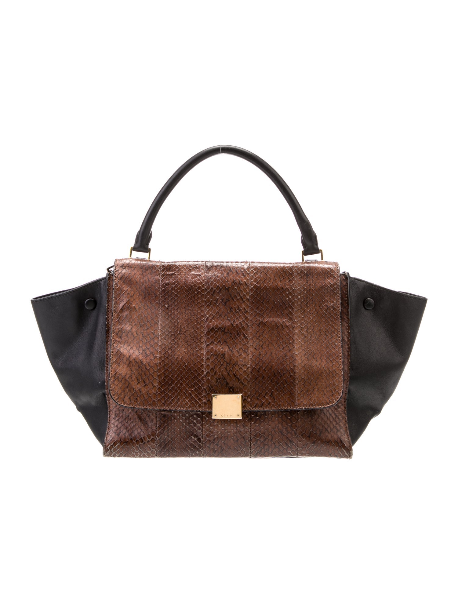 Celine Python Trapeze Medium