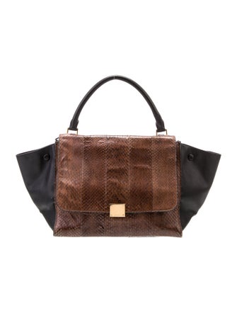Celine Python Trapeze Medium