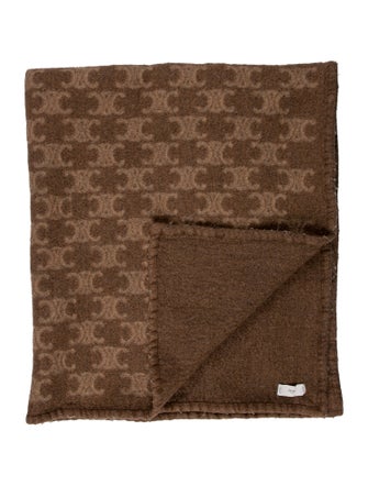 Celine Triomphe Throw Blanket