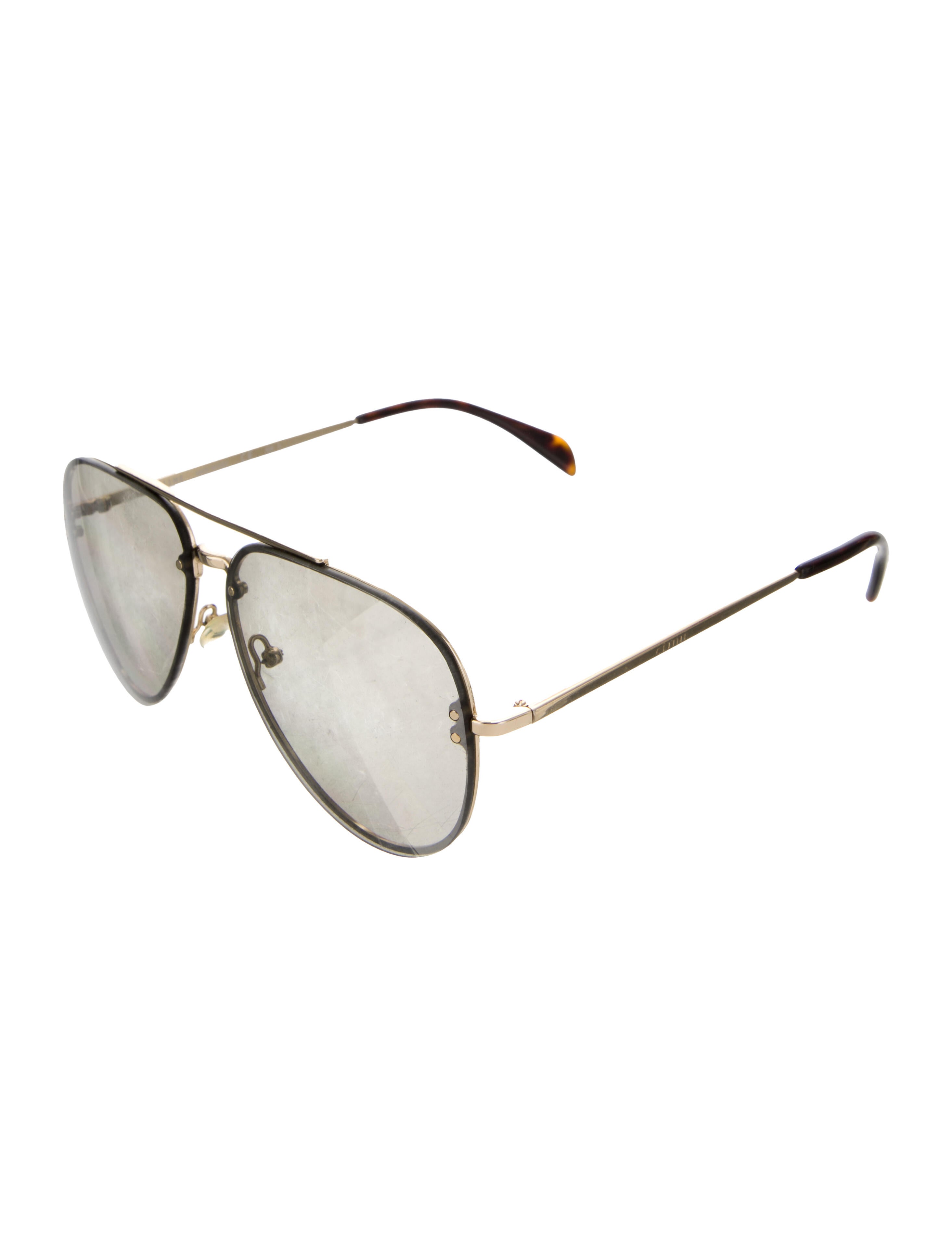 Celine Aviator Tinted Sunglasses